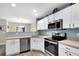 Well-equipped kitchen featuring stainless steel appliances and plenty of cabinet space at 601 Buckthorn Cir, Summerville, SC 29483
