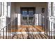 Traditional front porch with black double doors and white columns, perfect for curb appeal at 772 Post Oak Dr, Mount Pleasant, SC 29464