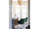 Bright home office with natural light, wood desk, and comfortable seating; perfect for working from home at 772 Post Oak Dr, Mount Pleasant, SC 29464