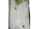 Clean shower with chrome fixtures and a glass door at 9411 Harroway Rd, Summerville, SC 29485