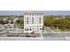 Beautiful architecture features a swimming pool, parking, and scenic waterfront views at 1 King St # 209/210, Charleston, SC 29401