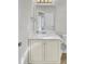 Bright bathroom featuring a vanity with a white countertop at 102 Brutus Ln, Summerville, SC 29485