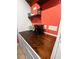 Kitchenette features updated appliances, cabinetry, dark countertop and open shelves at 103 Beverly Dr, Ladson, SC 29456