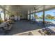 Covered community picnic area provides outdoor recreation and relaxation next to the pool at 104 Cranston Ln, Summerville, SC 29483