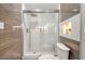 Beautiful bathroom shower and sleek fixtures in a modern design at 105 N Gateshead Xing Xing, Goose Creek, SC 29445