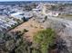Aerial view of spacious lot suited for building a new home or commercial enterprise at 126 N Hwy 52, Moncks Corner, SC 29461