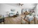 Bright living room featuring hardwood floors, an open layout, and neutral decor at 1309 Berry Grove Dr, Summerville, SC 29485