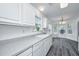 Bright kitchen featuring modern countertops, and a connected dining area at 1312 Belle Grove Cir, Hanahan, SC 29410