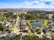 A beautiful aerial view showcases homes nestled within a vibrant community and landscaping at 138 Sandshell Dr, Charleston, SC 29492