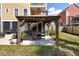 Outdoor gazebo featuring a dining table and chairs, perfect for entertaining and relaxing at 138 Sandshell Dr, Charleston, SC 29492