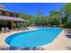 Enjoy this spacious pool featuring comfortable lounge chairs and a covered pavilion at 138 Sandshell Dr, Charleston, SC 29492