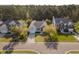 Desirable neighborhood featuring a home with a manicured front yard and mature trees at 1433 Oakhurst Dr, Mount Pleasant, SC 29466