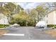 Designated boat parking lot with trailers, offering convenient storage options for residents at 1600 Long Grove Dr # 1226, Mount Pleasant, SC 29464