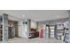 Spacious garage with refrigerator, work table, storage and utility sink at 1821 Mead Ln, Johns Island, SC 29455