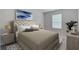 Comfortable bedroom featuring soft lighting, neutral tones, and decorative accents at 189 Belfort Place, Summerville, SC 29486