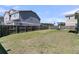 Large fenced-in backyard with room for entertaining, dining, and recreation at 271 Palmetto Walk Dr, Summerville, SC 29486