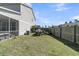 Side yard for boat storage with easy access to the main backyard and screened porch at 271 Palmetto Walk Dr, Summerville, SC 29486