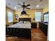 Bright bedroom featuring a ceiling fan and natural light at 2729 Barracada Rd, Walterboro, SC 29488