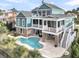 Beautiful backyard featuring a kidney-shaped pool, perfect for outdoor entertaining at 2777 Oak Manor Dr, Mount Pleasant, SC 29466