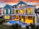 Beautiful backyard featuring a sparkling pool and a cozy outdoor lounge area at 2777 Oak Manor Dr, Mount Pleasant, SC 29466