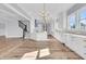 Spacious kitchen featuring a center island, white cabinets, and modern appliances offering great space at 2777 Oak Manor Dr, Mount Pleasant, SC 29466