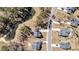 An aerial top-down view shows the home and its proximity to a pond and community street at 3199 Great Egret Dr, Johns Island, SC 29455