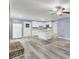 Spacious kitchen with white cabinets and an island at 407 Boone Hill Rd, Summerville, SC 29483