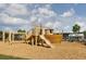 Whimsical playground with a ship-themed play structure and slide at 5223 Cottage Landing Dr, Summerville, SC 29485