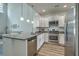 Stylish kitchen with stainless steel appliances and a functional layout, perfect for everyday cooking at 637 Hilchot Dr, Summerville, SC 29486