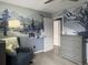 Charming bedroom featuring delightful Harry Potter wall art at 8530 Bentwood Dr, North Charleston, SC 29406