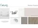 Bathroom features including a shower and tub, faucet, cabinet, paint, sink, carpet, and flooring samples at 941 Dusk Dr, Summerville, SC 29486