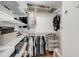 Functional walk-in closet with wire shelving and plenty of storage space at 106 Beaufain St, Charleston, SC 29401