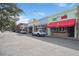 Restaurants and other local businesses along a street with parking available in downtown at 109 Gerideau St, Walterboro, SC 29488