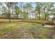 Spacious fenced backyard with a patio seating area, grill, and ample space for outdoor activities at 109 Sawmill Dr, Summerville, SC 29483