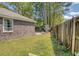 Grassy backyard with a privacy fence at 115 Foxborough Rd, Goose Creek, SC 29445