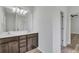Spacious bathroom with double sink vanity and modern lighting at 154 Old Jackson Rd, Goose Creek, SC 29445