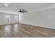 Spacious living room with hardwood floors and a ceiling fan at 154 Old Jackson Rd, Goose Creek, SC 29445