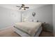 Bright bedroom with ceiling fan and plenty of space at 206 Alpine Rd, Summerville, SC 29485