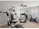 Spacious bonus room provides ample space for gym equipment at 206 Alpine Rd, Summerville, SC 29485