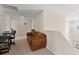 Upstairs loft space with comfortable seating, and neutral walls at 210 Sabal Palmetto Ct, Moncks Corner, SC 29461