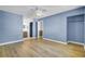 Spacious main bedroom with attached bath, walk in closet and updated flooring at 213 Braly Dr, Summerville, SC 29485