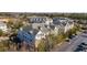 Aerial view of a residential complex with ample parking and lush surroundings at 2244 Ashley Crossing Dr # 1232, Charleston, SC 29414