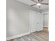 Bedroom with a fan and a closet with white double doors at 2325 Sorentrue Ave, North Charleston, SC 29405