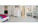 Large bedroom area with carpet and doorways to a closet, vanity, and additional room at 2951 Clearwater Dr, Mount Pleasant, SC 29466