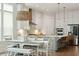 Modern kitchen featuring a large island, stainless steel appliances, and pendant lighting at 2951 Clearwater Dr, Mount Pleasant, SC 29466