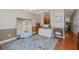 Comfortable living room with decor and hardwood floors at 2952 Sweetleaf Ln, Johns Island, SC 29455