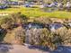 Beautiful golf course community with lush green fairways and homes surrounding the course and pond at 3075 Maritime Forest Dr, Johns Island, SC 29455