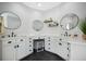 Spacious bathroom area features double sinks, vanity, and ample storage space at 3075 Maritime Forest Dr, Johns Island, SC 29455