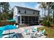 Inviting backyard with a pool, patio, and a screened porch, perfect for outdoor enjoyment at 4029 Cascades Thrust, Summerville, SC 29483