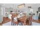 Bright dining area connects living room and kitchen, featuring seating for six at 4029 Cascades Thrust, Summerville, SC 29483